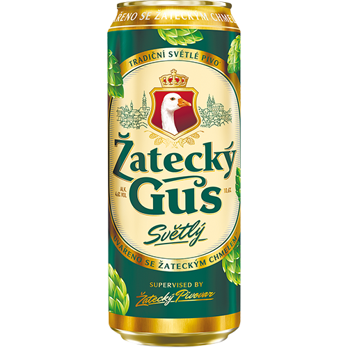 ПИВО ЖАТЕЦКИЙ ГУСЬ СВЕТЛОЕ АЛК. 4,6 % 0,45 Л Ж/Б ПК БАЛТИКА РОССИЯ