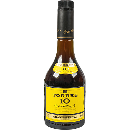 БРЕНДИ ТОРРЕС 10 ГРАН РЕЗЕРВА АЛК. 38 % 0,5 Л СТ/Б МИГЕЛЬ ТОРРЕС ИСПАНИЯ