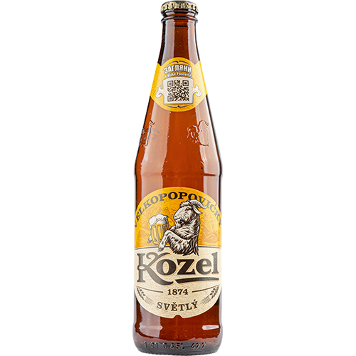 ПИВО ВЕЛКОПОПОВИЦКИЙ КОЗЕЛ ПАСТЕР СВЕТЛОЕ АЛК. 4 % 0,45 Л СТ/Б АБ ИНБЕВ ЭФЕС РОССИЯ