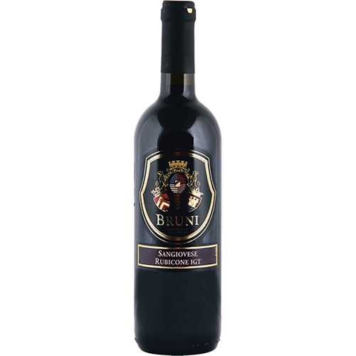 Вино Бруни 0.75л Санджовезе Рубиконе кр