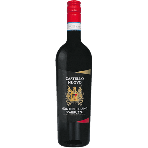 ВИНО КАСТЕЛЛО НУОВО МОНТЕПУЛЬЧИАНО Д'АБРУЗЗО КРАСН СУХ АЛК. 12,5 % 0,75 Л СТ/Б КОНТАРИНИ ВИН ИТАЛИЯ