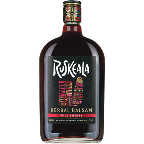 БАЛЬЗАМ РУСКЕАЛА ДИКАЯ ВИШНЯ АЛК. 35 % 0,5 Л СТ/Б АЛКОВОРЛД РОССИЯ