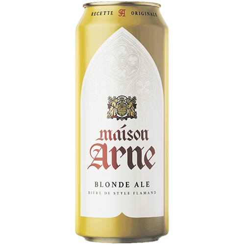 ПИВО МЕЙЗОН АРНЕ БЛОНД ЭЛЬ ПАСТЕРИЗ СВЕТЛОЕ АЛК. 6,6 % 0,43 Л Ж/Б ОПХ РОССИЯ