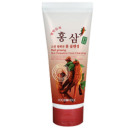 ПЕНКА ФУДХОЛИК Д/УМЫВАНИЯ КРАСНЫЙ ЖЕНЬШЕНЬ 180 МЛ ПЛ/Б БЕЛОВЕ СЕВЕРНАЯ КОРЕЯ