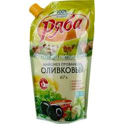 Майонез Провансаль Ряба Оливковый 67%, 233 г