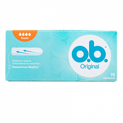 Тампоны O.B. Original Super, 16 шт