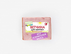 Ветчина МД Бородина Для завтрака кусок, 330 г