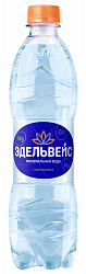 Вода питьевая Эдельвейс природная минеральная газированная лечебно-столовая, 0,5 л