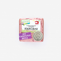 Колбаса МД Бородина Языковая вареная домашняя, 400 г