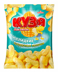 Палочки кукурузные Кузя Лакомкин сладкие, 85 г