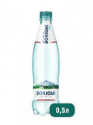 Вода Borjomi природная минеральная, 0,5 л