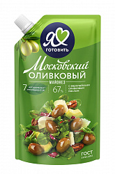 Майонез Московский Провансаль Оливковый 67%, 390 мл