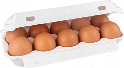 Яйцо куриное 2 категории, 10 шт