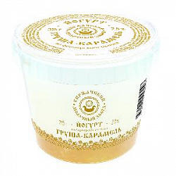 ЙОГУРТ КИРЖАЧСКИЙ МЗ БЗМЖ ГРУША-КАРАМЕЛЬ ЖИР. 2,5 % 315 Г ПЛ/СТ КИРЖАЧСКИЙ МЗ РОССИЯ