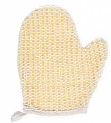 Мочалка банная Сизаль варежка, 17х21 см