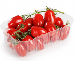 Томат Овощи Ставрополья на ветке сливовидный коктейль микс упаковка, 450 г