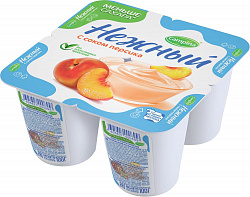 Продукт йогуртный Campina Нежный с соком персика 1,2%, 100 г