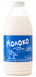 Молоко Нашей дойки пастеризованное 2,5%, 930 мл