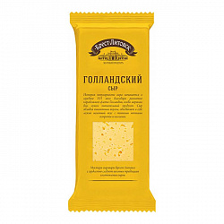 Сыр Брест-Литовск Голландский полутвердый 45%, 200 г