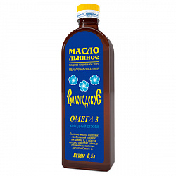 Льняное масло Компас Здоровья Вологодское, 500 мл