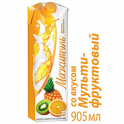 Напиток сывороточно-молочный Мажитэль Мультифрукт 0,05%, 950 г