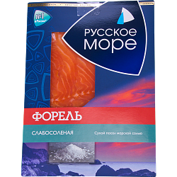Форель Русское Море слабосоленая ломтики, 120 г