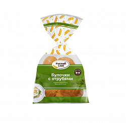 Булочки Русский хлеб С отрубями, 300 г