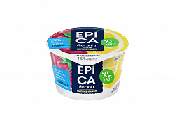 Йогурт Epica с малиной и лимоном 4,8%, 190 г