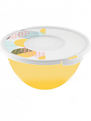Миска Полимербыт с крышкой, 2 л, арт.4359668