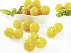 Томаты Сладкая ягода Черри грушевидные желтые упаковка, 200 г