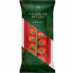 Томаты Сладкая ягода Черри красные упаковка, 200 г