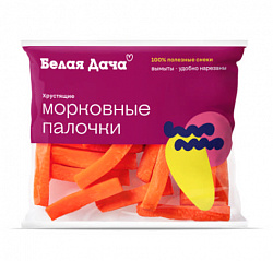 Палочки морковные Белая дача упаковка, 100 г