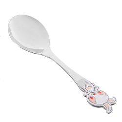 Ложка детская Зверушка, металл