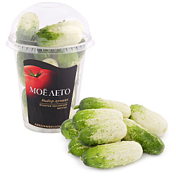 Огурцы Моё лето Кроко снэковые упаковка, 250 г