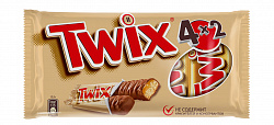 Печенье Twix песочное, 4х55 г