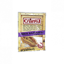 Мясо кальмара Сухогруз сушено-вяленое, 50 г