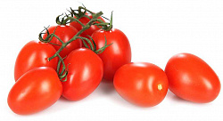 Томат свежий Черри сливовидный на кисти упаковка, 500 г