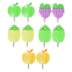 Крючки самоклеящиеся пластик и металл, 2 шт