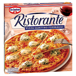 Пицца Dr.Oetker Ristorante 4 сыра замороженная, 340 г