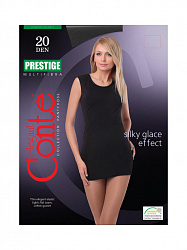 Колготки Conte Prestige, 20 ден, размер 4, цвет nero