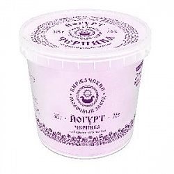 ЙОГУРТ КИРЖАЧСКИЙ МЗ БЗМЖ ЧЕРНИКА ЖИР. 2,8 % 315 Г ПЛ/СТ КИРЖАЧСКИЙ МЗ РОССИЯ