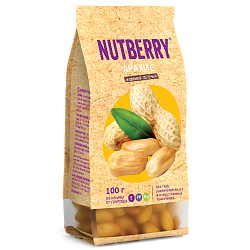 Арахис Nutberry жареный соленый, 100 г
