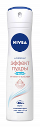 Антиперспирант женский Nivea Эффект пудры Fresh, 150 мл