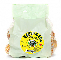 Картофель Бэби мытый сетка, 2 кг