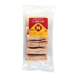 Блинчики Останкино с мясом замороженные, 420 г