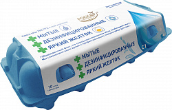 Яйцо куриное Роскар С1 Мытое и дезинфицированное, 10 шт
