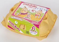 Яйцо куриное Роскар Пользики С0, 6 шт