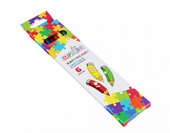 Карандаш чернографитный шестигранный