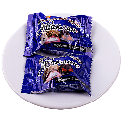 КОНФЕТЫ СЛАВЯНКА ЖАКЛИН ГЛАЗИРОВАННЫЕ КЛУБНИКА В ШОКОЛАДЕ КГ ВЕС СЛАВЯНКА-ЛЮКС РОССИЯ