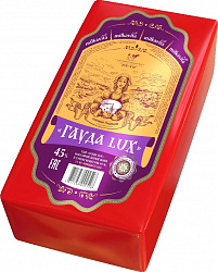 СЫР ПОЛУТВЕРДЫЙ ГАУДА ЛЮКС ФАСОВАННЫЙ БЗМЖ ЖИР. 45 % ВЕС КГ МИЛКАВИТА БЕЛАРУСЬ